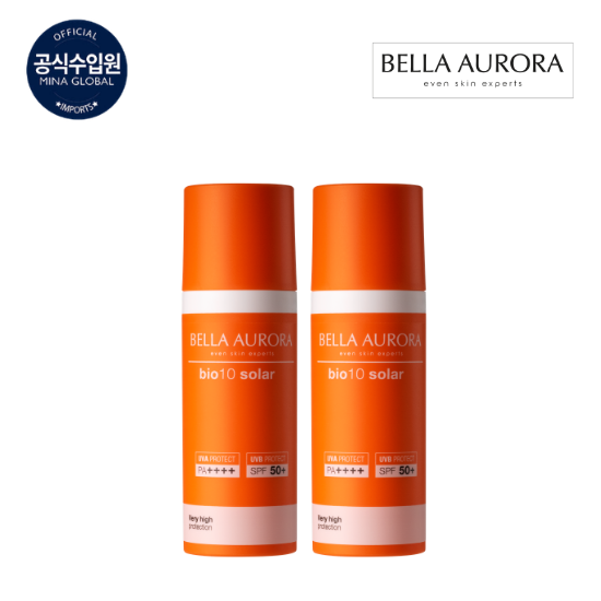선크림 바이오텐 솔라 선스크린 SPF50+ PA++++ 50ml 2병