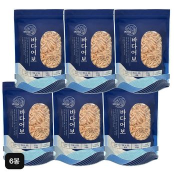 바다어보 국내산 보리새우 6봉(100g*5봉+ 방송중 1봉 더)