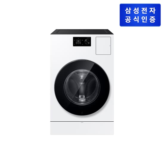 [최신상/무60] 삼성 비스포크 AI 콤보 세탁건조기 화이트 [WD80H25BHW] (25kg/18kg)