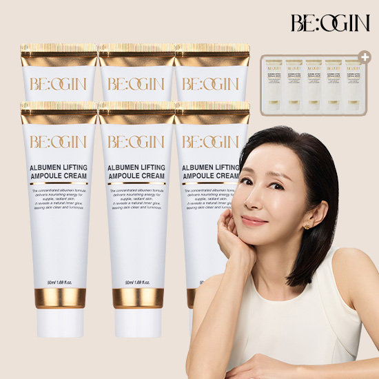 [전인화패키지] 비오진 리프팅 크림 50ml*6통+체험분 2매 2