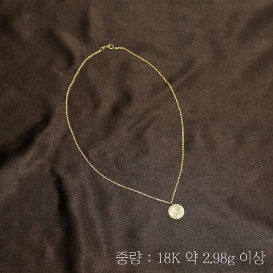 {골든클레프} 18K 선셋 목걸이 4