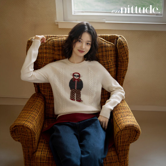 엔니튜드 26FW 울100 인타샤 니트 3