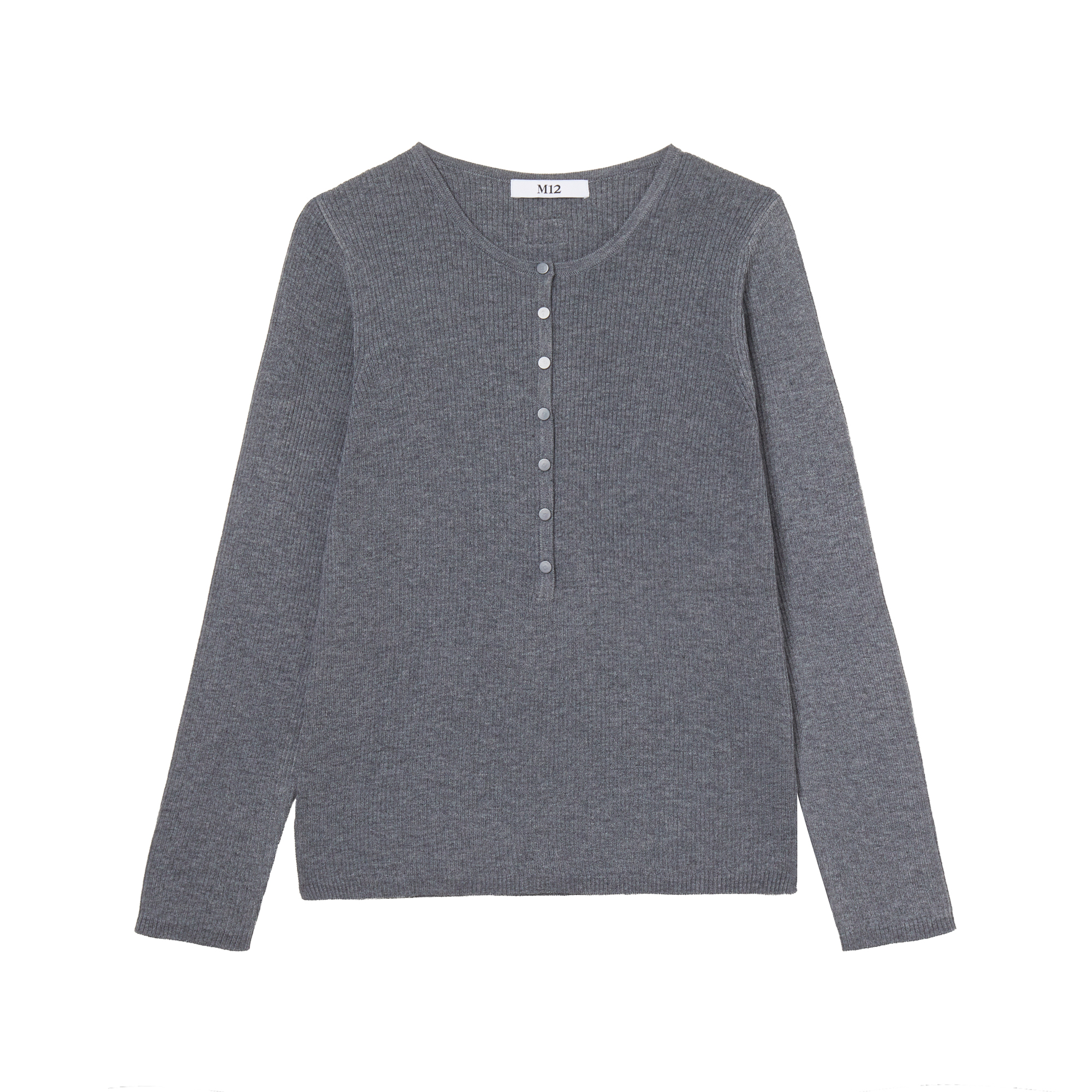 26F/W 울 블렌드 헨리넥 니트 풀오버 3종 3