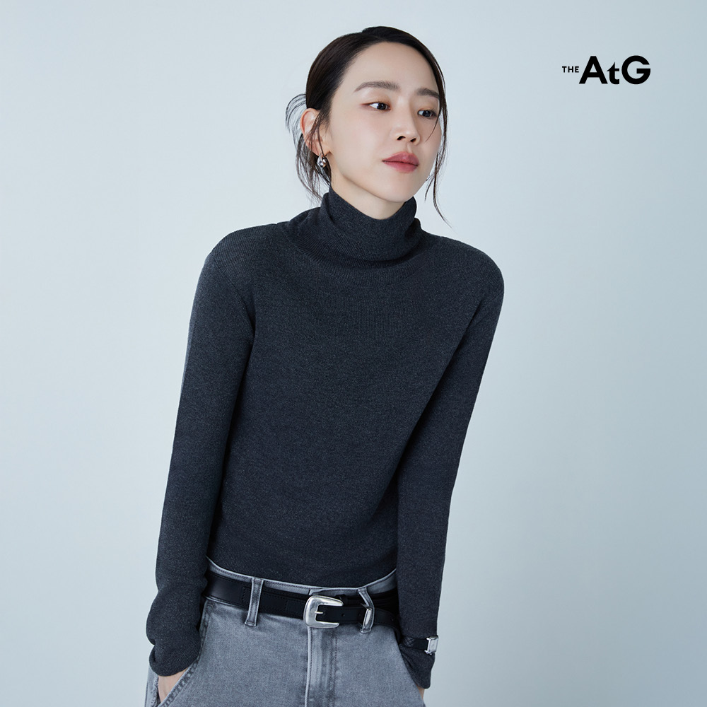[미리주문10%]26FW 울실크블렌드 터틀넥 니트 3종 2
