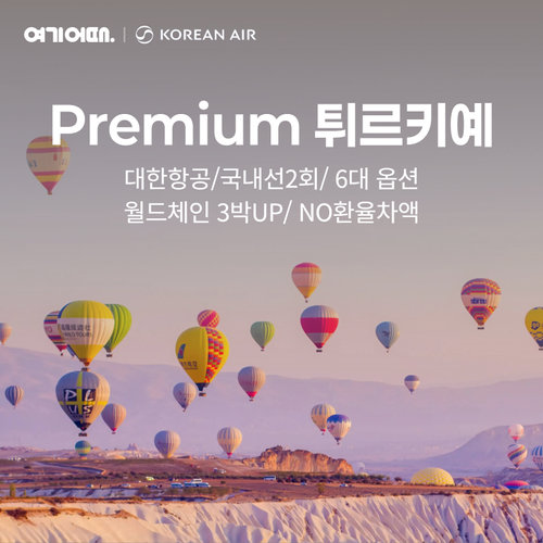 대한항공+5성급 프리미엄 튀르키예 9일