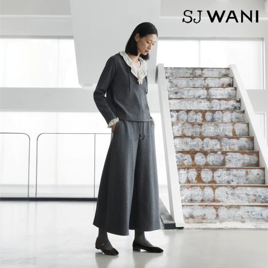 SJ와니 26FW 울블렌드 3D 코쿤 팬츠 1종 3