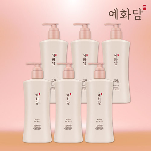 [엘지생활건강] +[믿쓰진](방송에서만!)예화담 비단살결 때필링 500ml 6통