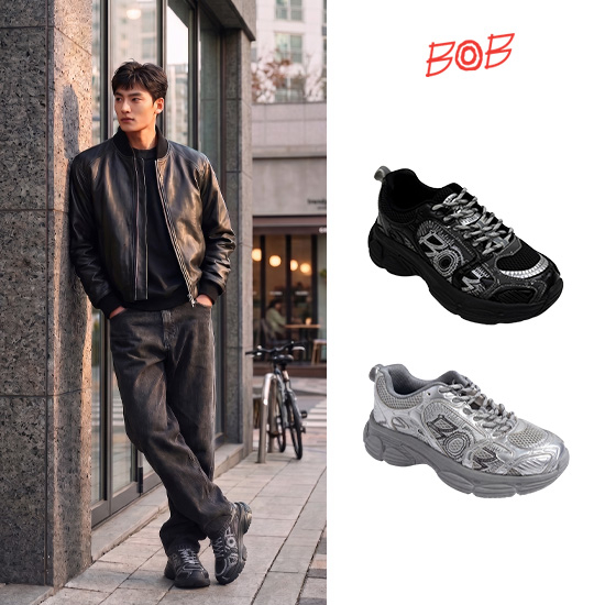 (앱10%)BOB 아이코닉 남성 스니커즈