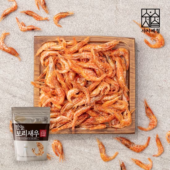[방송에서만 2팩더] 만능 보리새우 100g x 9팩 2