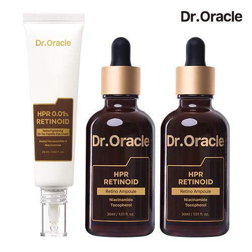 [삼성카드5%할인](닥터오라클) 레티놀 앰플 30ml x 2병 + 아이크림 25ml