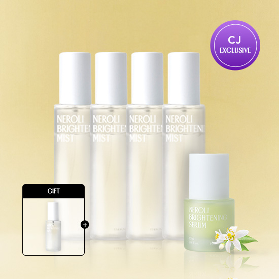 주사세 단독/최초공개] 네롤리 미스트 봉마르쉐 패키지 (미스트100ml4개+세럼30ml1개+GIFT.미스트70ml1개)
