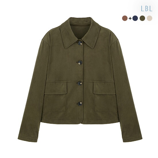 ◇(런칭가 79,900원) NEW FAUX 스웨이드 자켓 2종 (카멜+선택1) 3