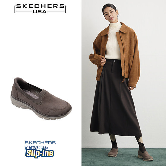 스케쳐스 26FW 최신상 여성용 이지고잉 슬립인스 로퍼 3