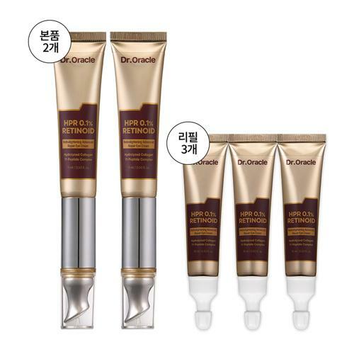 [삼성카드5%할인][단독][5개] 닥터오라클 레티놀 진동 아이크림 15ml x 총 5개 (본품 2 + 리필 3)
