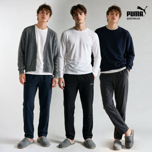 [방송에서만][푸마] 26FW  매장동일웜셀- 남성 스트레이트 웜 팬츠 3종