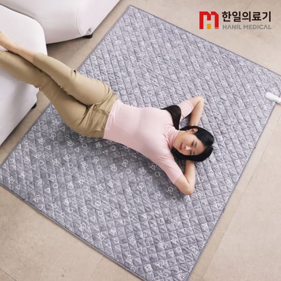 [방송에서만 50% 세일] [퀸] 한일의료기 웰빙 오보석 카본매트 3