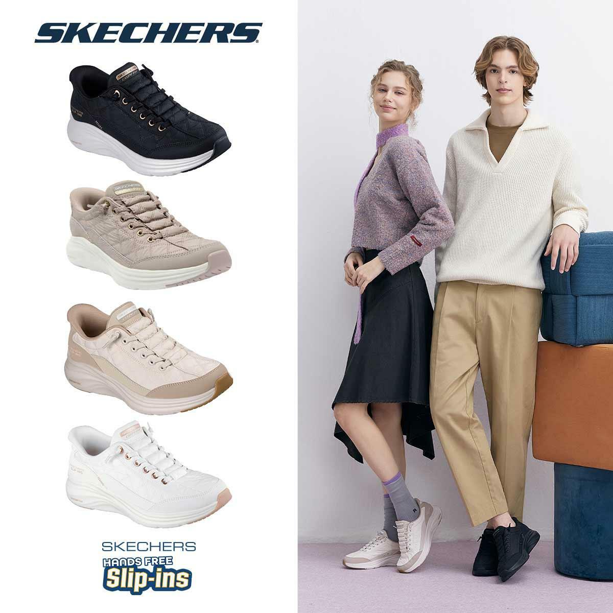 스케쳐스 26FW 여성 코지핏 컨투어폼 슬립인스
