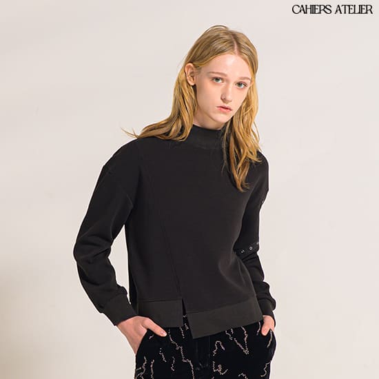 [CAHIERS ATELIER] 까이에 아뜰리에 모크넥 블라우스 1종 4