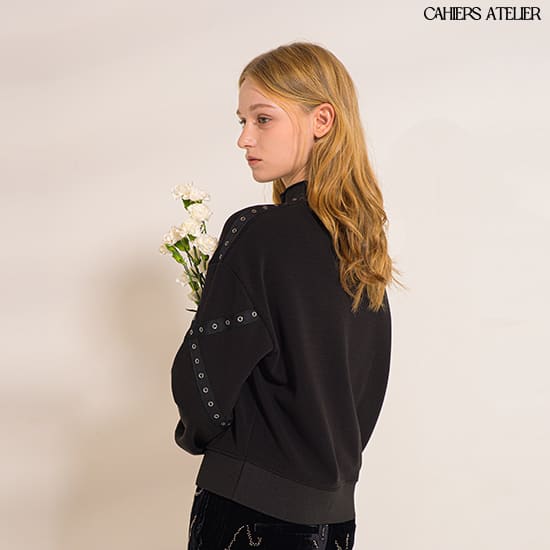 [CAHIERS ATELIER] 까이에 아뜰리에 모크넥 블라우스 1종 3