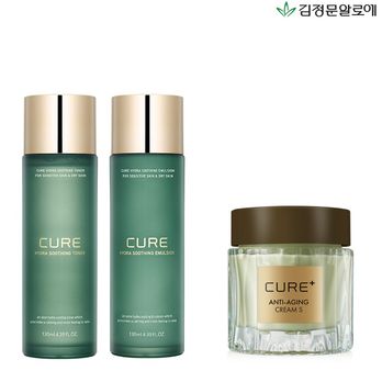 김정문 알로에 하이드라 토너 130ml+에멀전 130ml+크림S 50g