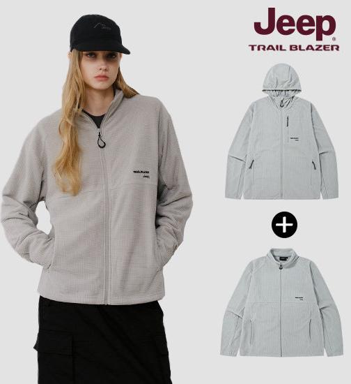 지프 JEEP 26FW 남녀공용 브리더블 테크 웜 재킷 2종 4