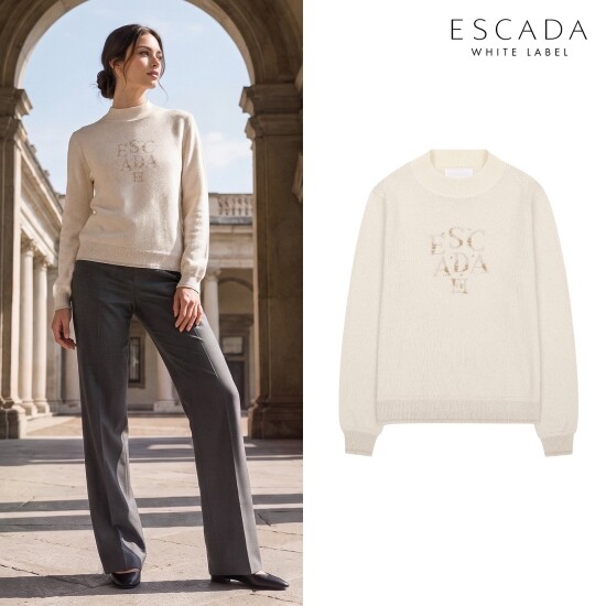 ESCADA 26FW 여성 비즈 모크넥 1종 4