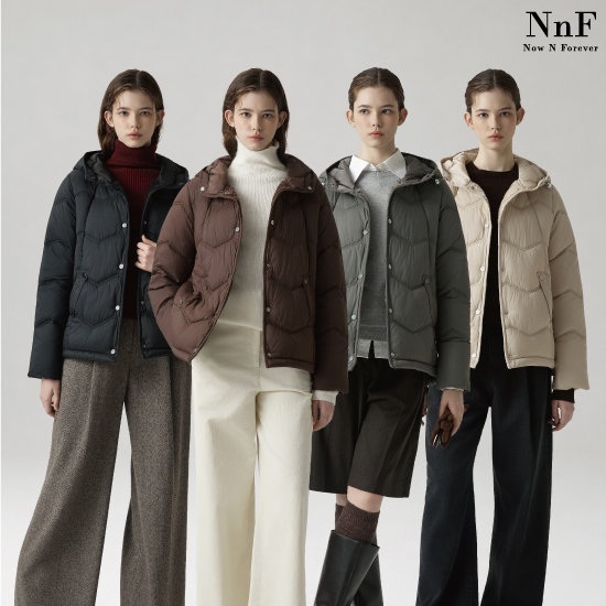 NNF 26FW 여성 장기모 씬클라우드 경량패딩 1종