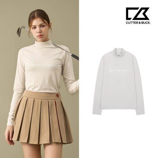 ○ 커터앤벅 26FW 여성 모크넥 티셔츠 5종 3
