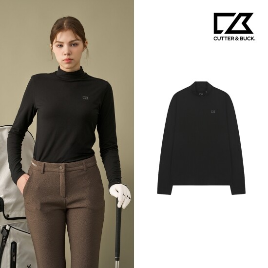 ○ 커터앤벅 26FW 여성 모크넥 티셔츠 5종 4