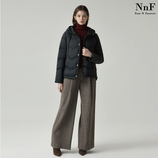 NNF 26FW 여성 장기모 씬클라우드 경량패딩 1종 2