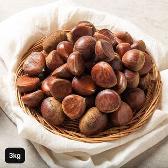 (특등급)햇 충남밤 1kg x 3망
