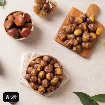 햇 신선밤 500g X 5망(칼집 약단밤)