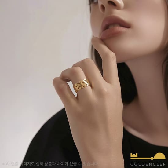 골든클레프 18K 코코 반지