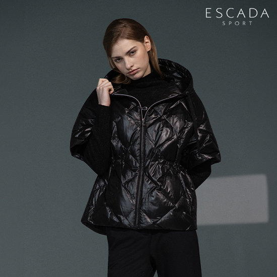 에스카다스포츠 26FW 최신상 퀼팅 케이프 다운 1종 3