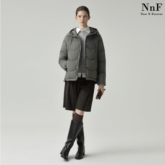NNF 26FW 여성 장기모 씬클라우드 경량패딩 1종 4