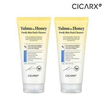 시카알엑스 율무 인허니 퓨리파이 스킨팩클렌저 180ml 2개