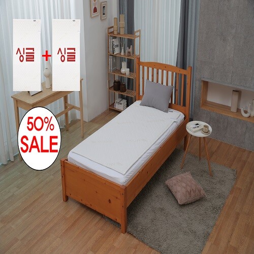 단독반값세일(기존가 356,000원) [싱글+싱글] 프리미엄 모달 카본 매트