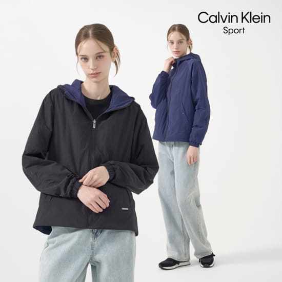 [26FW] Calvin Klein 스포츠 여성 리버시블 재킷 1종 2