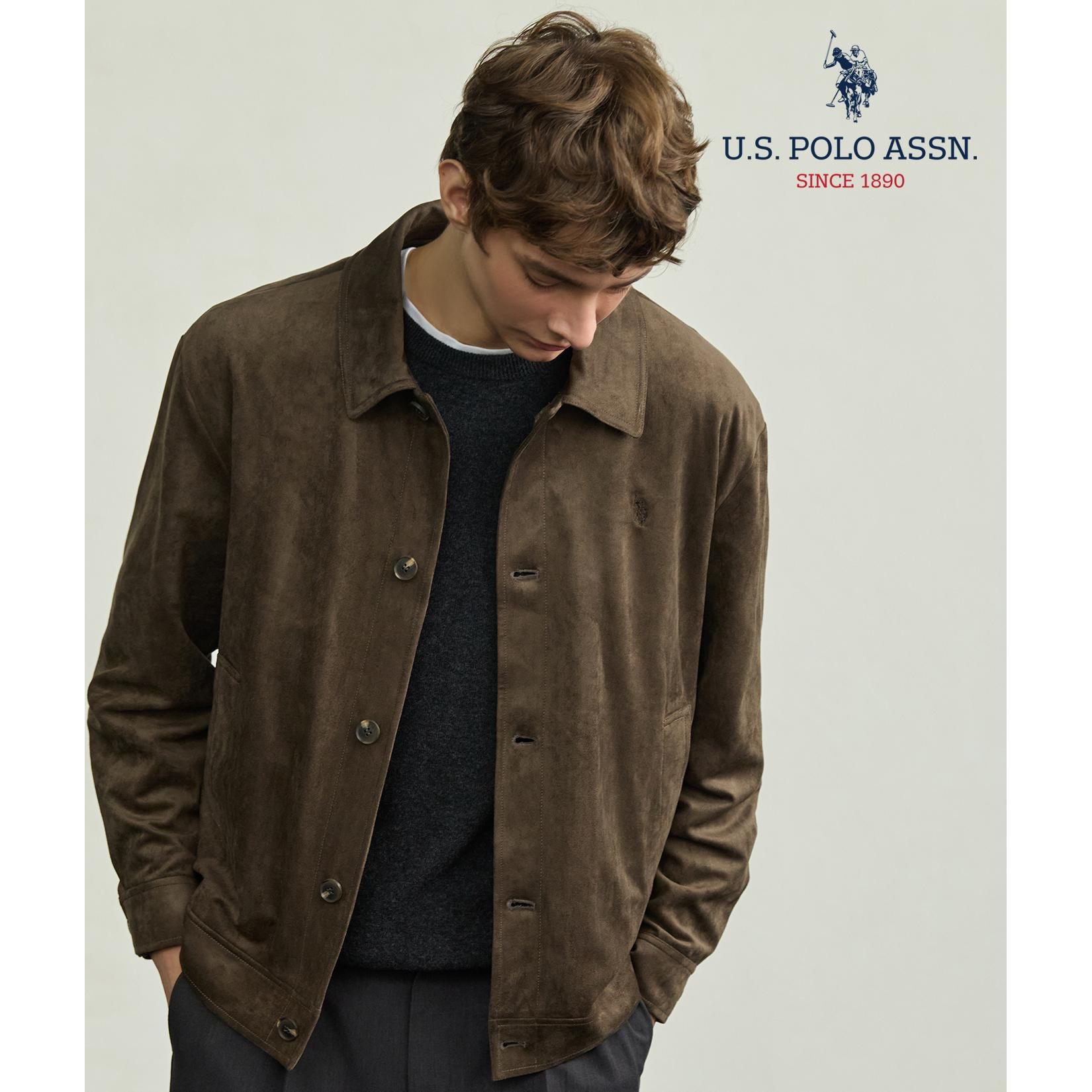 [앱10%][U.S POLO ASSN.] 26FW 뉴욕 FAUX스웨이드 자켓 1종 남성 2