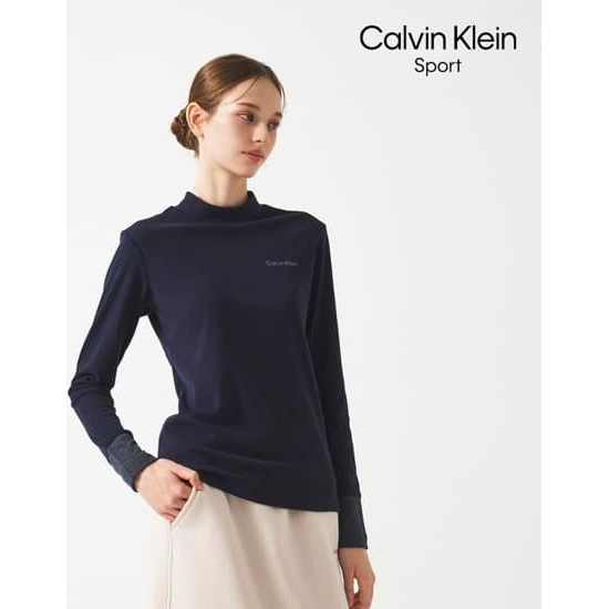 [26FW] Calvin Klein 스포츠 여성 소프트 웜기모 모크넥 4종 4