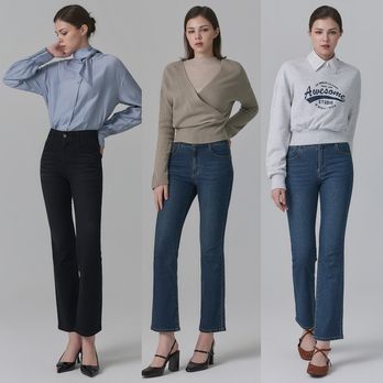 뱅뱅 26년FW 여성 라이크라데님 3종