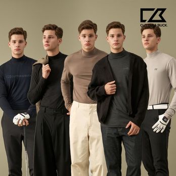 커터앤벅 26FW 남성 모크넥 5종