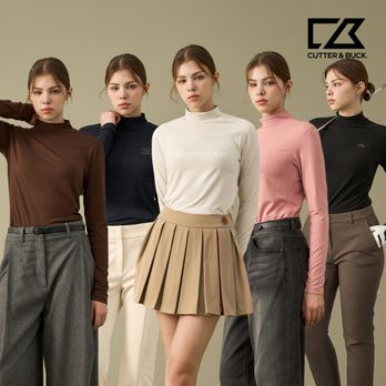 커터앤벅 26FW 여성 모크넥 5종