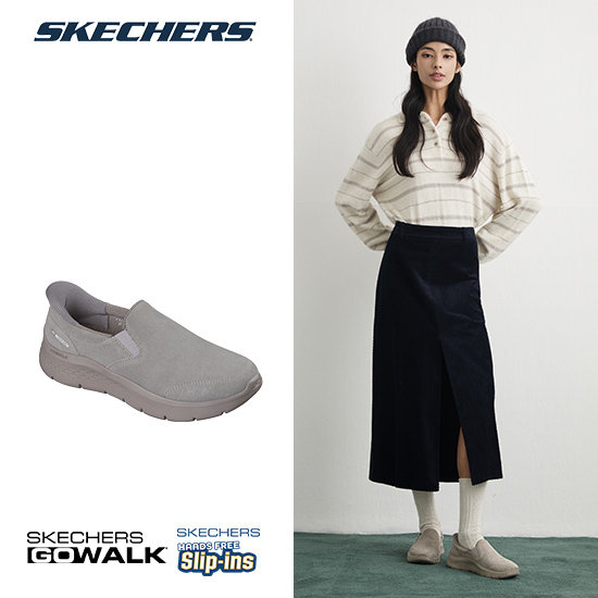 스케쳐스 26FW 최신상 여성용 소가죽 고워크 슬립인스 로퍼 4