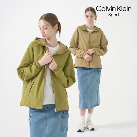 [26FW] Calvin Klein 스포츠 여성 리버시블 재킷 1종 3