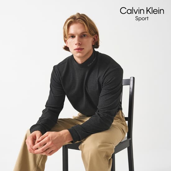 [26FW] Calvin Klein 스포츠 남성 소프트 웜기모 모크넥 4종