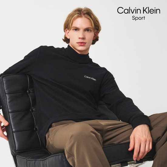 [26FW] Calvin Klein 스포츠 남성 소프트 웜기모 모크넥 4종 2