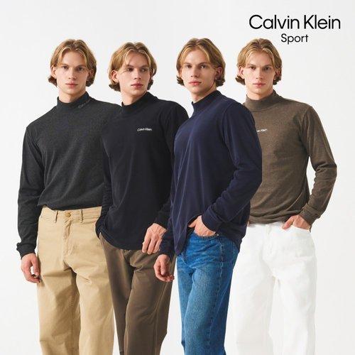 [Calvin Klein] 26FW 남성 스트레치 기모모크넥 4종