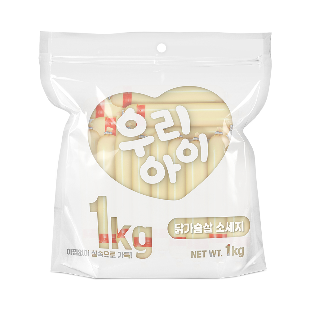 데이스포 우리아이 닭가슴살 소시지 1kg