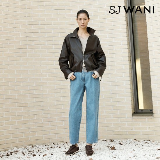 SJ와니 26FW 다이아 퀼팅 랩 스커트 팬츠 1종